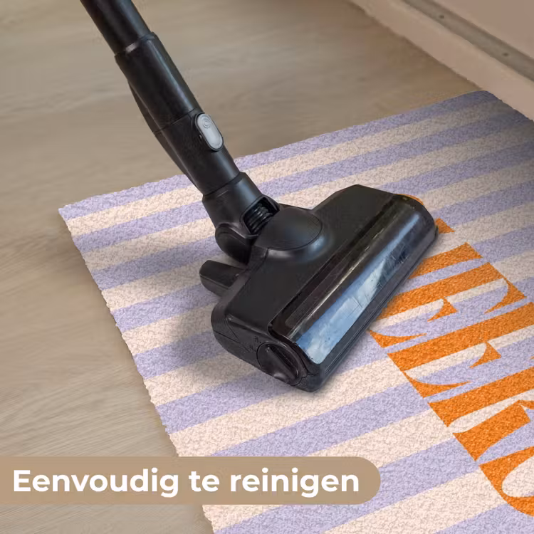 Deurmat - Lila - Oranje - Strepen - Cheers — 9