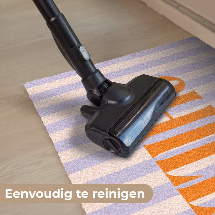 Deurmat - Lila - Oranje - Strepen - Chill — 9