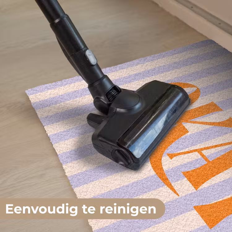 Deurmat - Lila - Oranje - Strepen - Okay — 9