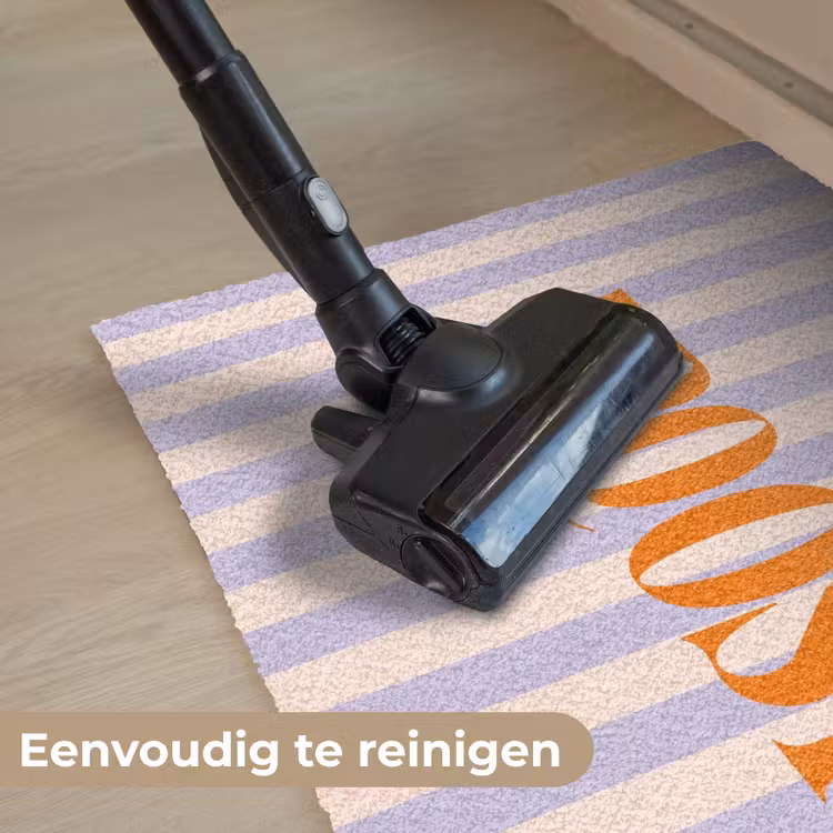 Deurmat - Lila - Oranje - Strepen - Proost — 9