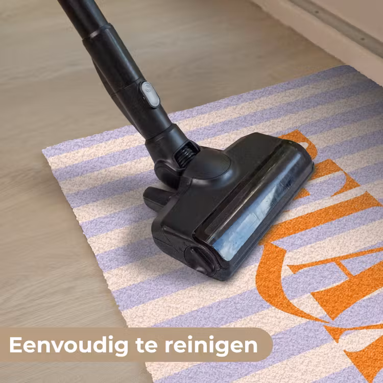 Deurmat - Lila - Oranje - Strepen - Relax — 9