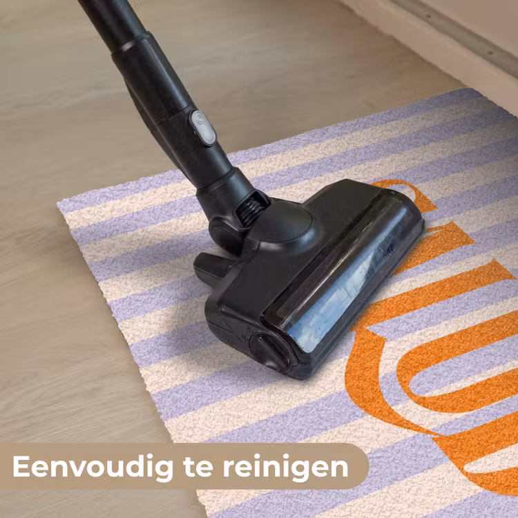 Deurmat - Lila - Oranje - Strepen - Salud — 9
