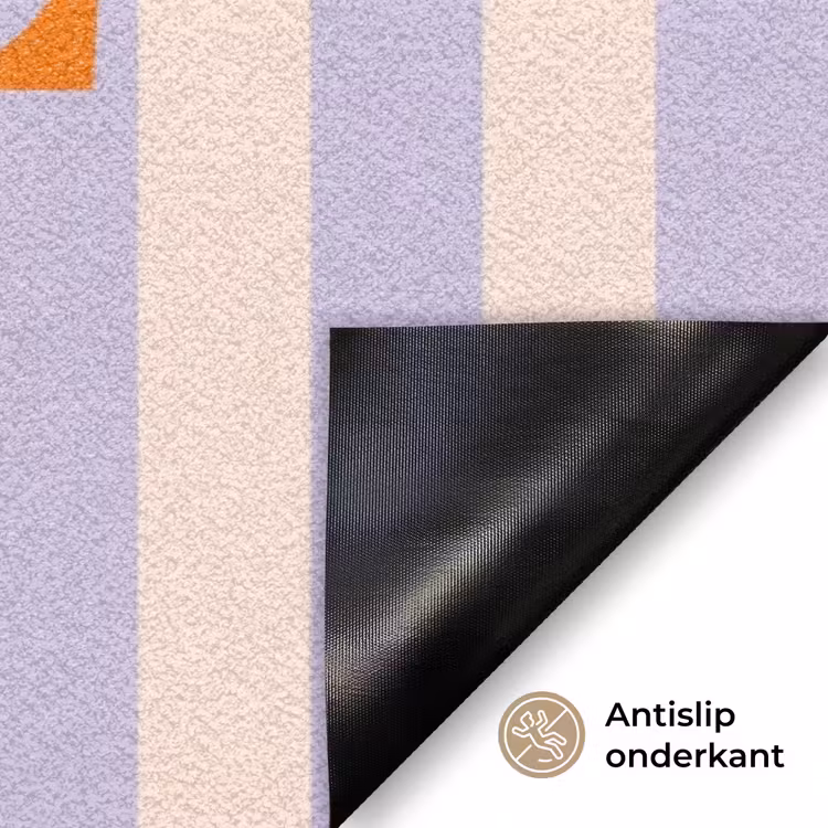 Deurmat - Lila - Oranje - Strepen - Santé — 6