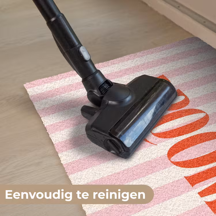 Deurmat - Zachtroze - Rood - Strepen - Droom — 9