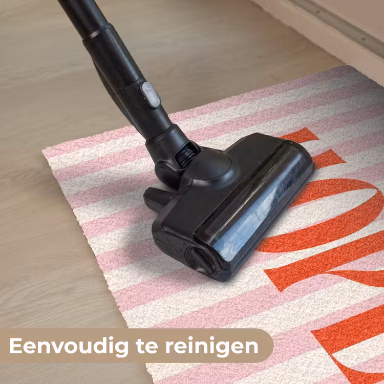 Deurmat - Zachtroze - Rood - Strepen - Hope — 9