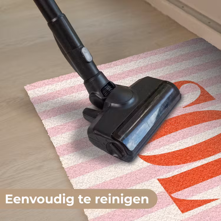 Deurmat - Zachtroze - Rood - Strepen - Sol — 9