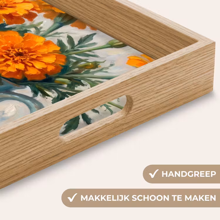 Dienblad - Eten - Oranje - Kunst — 5