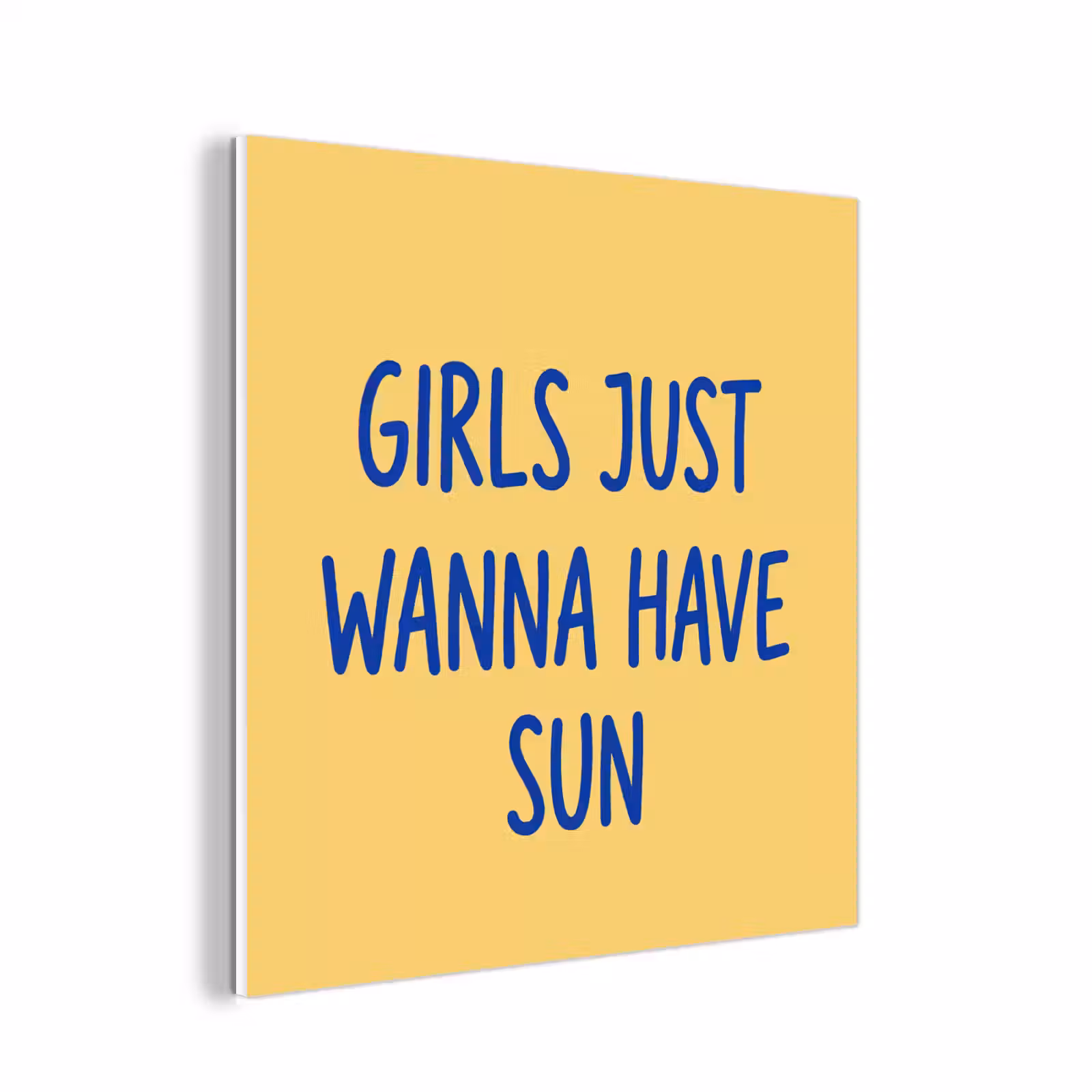 Forex - Tekst - Zon - Zomer - Modern - Geel — 1