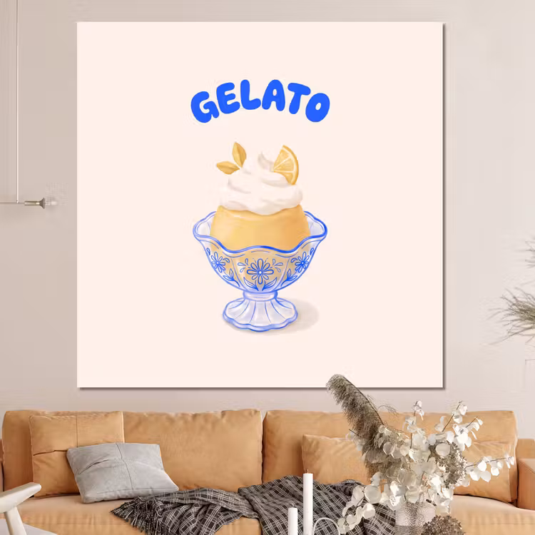 Forex - IJs - Citroen - Illustratie - Geel - Dessert — 4