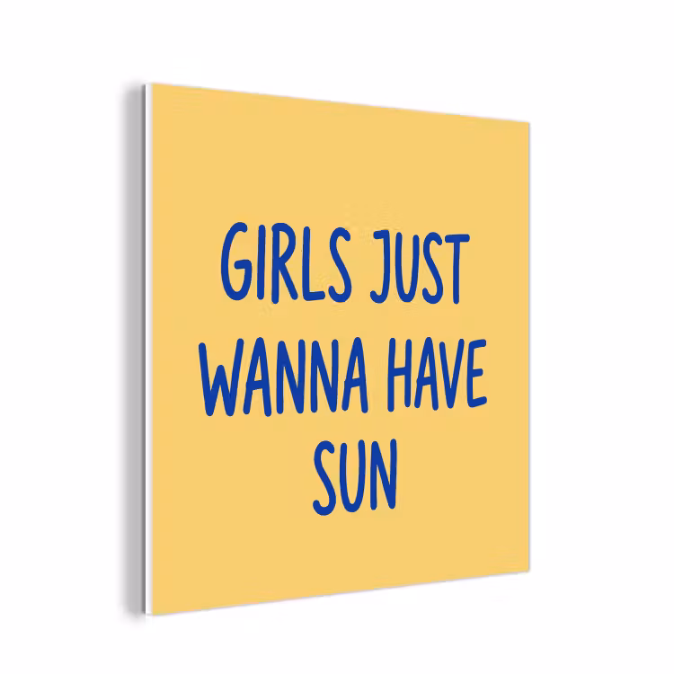 Forex - Tekst - Zon - Zomer - Modern - Geel — 1