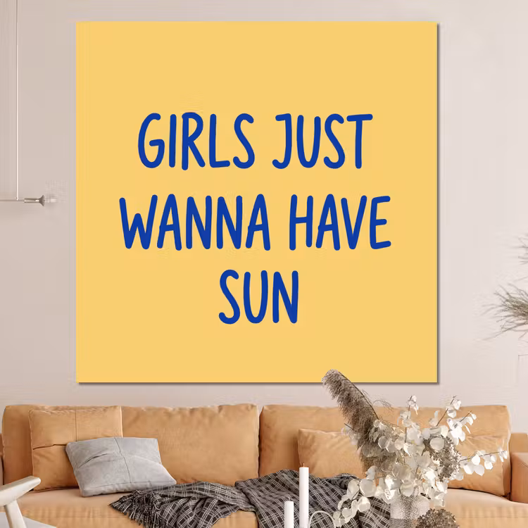 Forex - Tekst - Zon - Zomer - Modern - Geel — 4