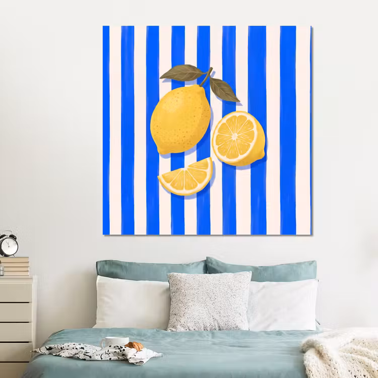Forex - Fruit - Citroen - Zomer - Geel - Blauw — 2