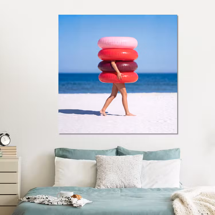 Forex - Mensen - Strand - Zomer - Recreatie - Kleurrijk — 2