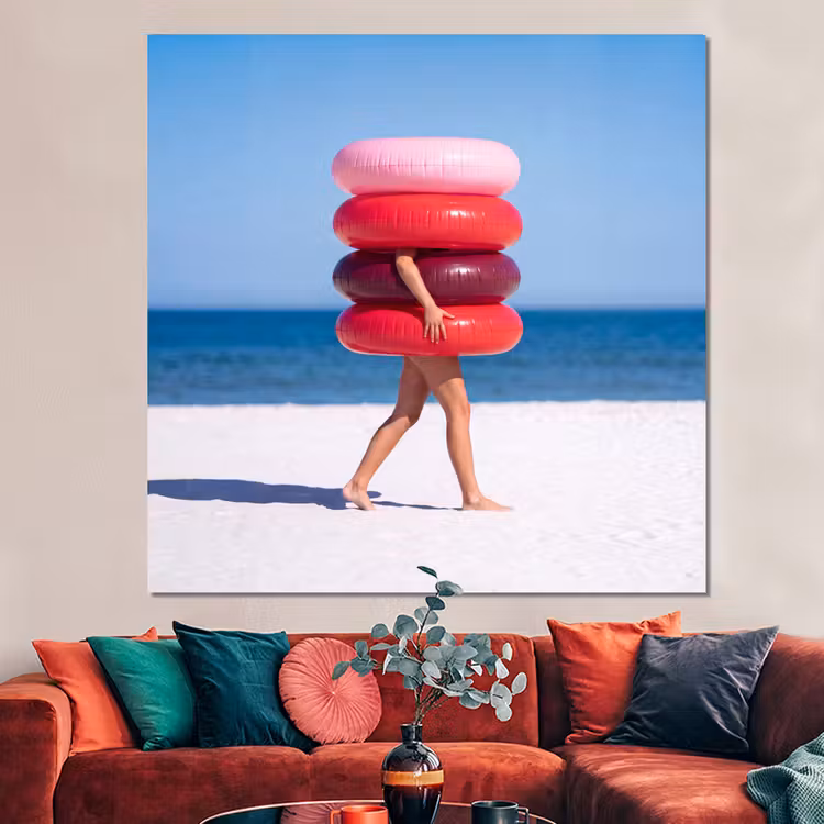 Forex - Mensen - Strand - Zomer - Recreatie - Kleurrijk — 3