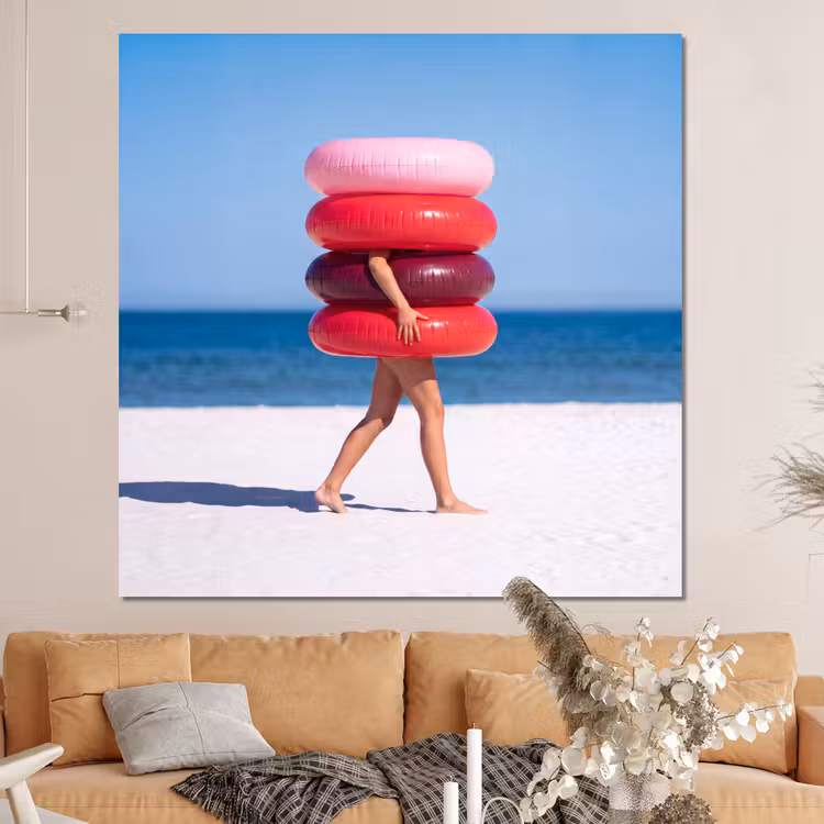 Forex - Mensen - Strand - Zomer - Recreatie - Kleurrijk — 4