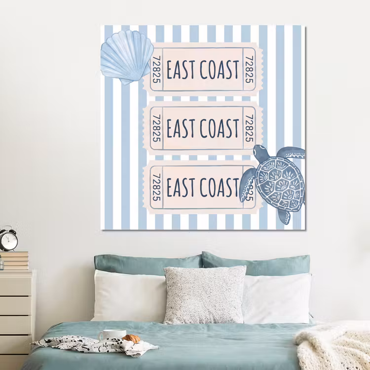 Forex - Schelp - Oceaan - Kust - Blauw - Illustratie — 2