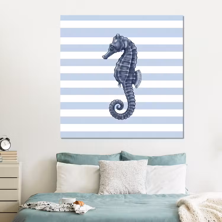 Forex - Vis - Oceaan - Illustratie - Blauw - Strepen — 2