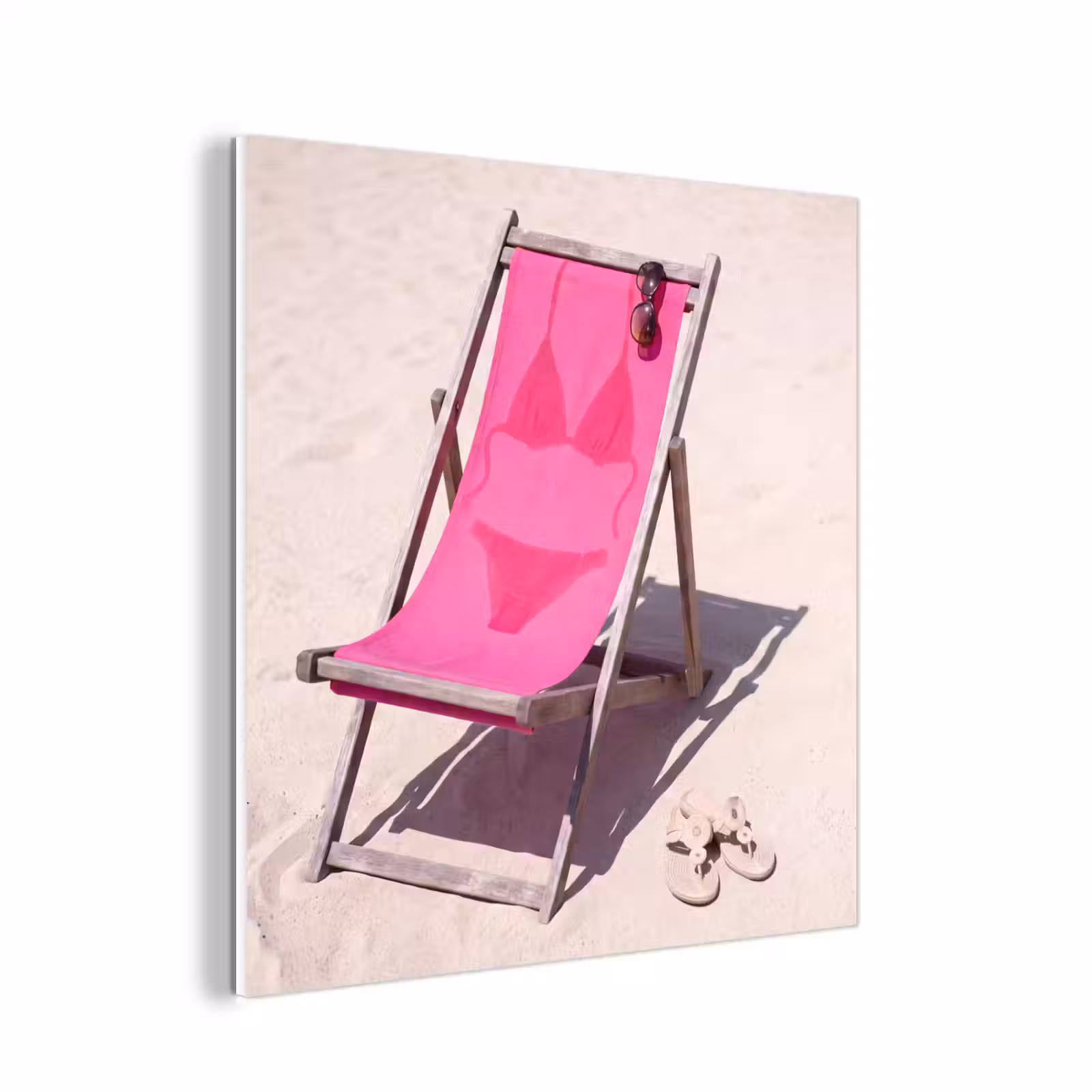 Forex - Strand - Ligstoel - Badkleding - Zomer - Roze — 1