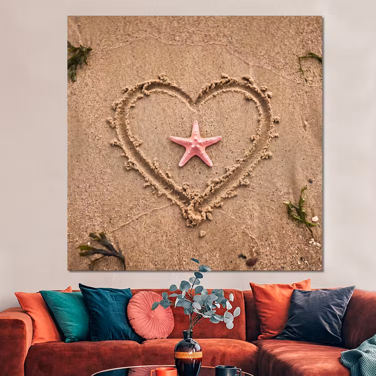 Forex - Dieren - Hart - Strand - Zand - Roze — 3