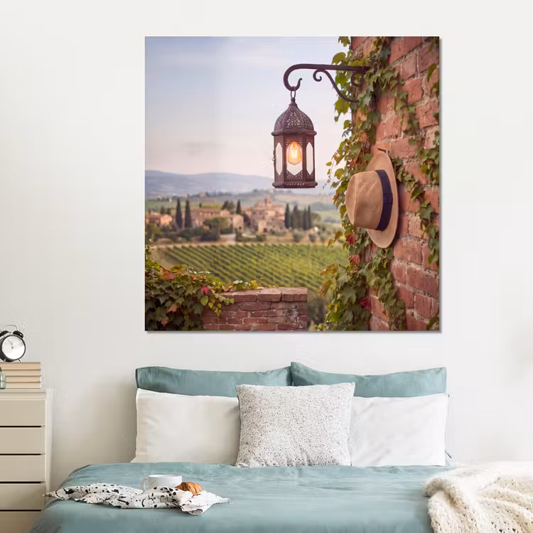Forex - Lantaarn - Wijngaard - Landschap - Italiaans — 2