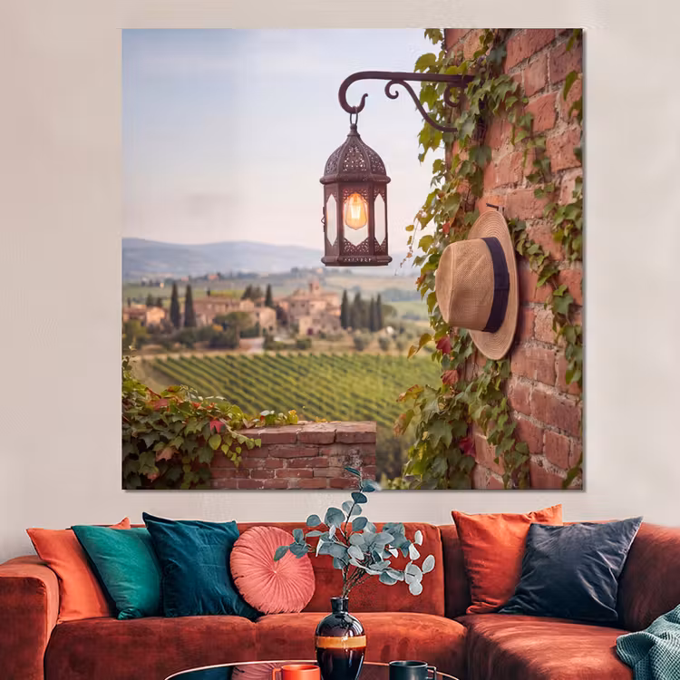 Forex - Lantaarn - Wijngaard - Landschap - Italiaans — 3