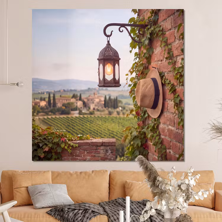 Forex - Lantaarn - Wijngaard - Landschap - Italiaans — 4