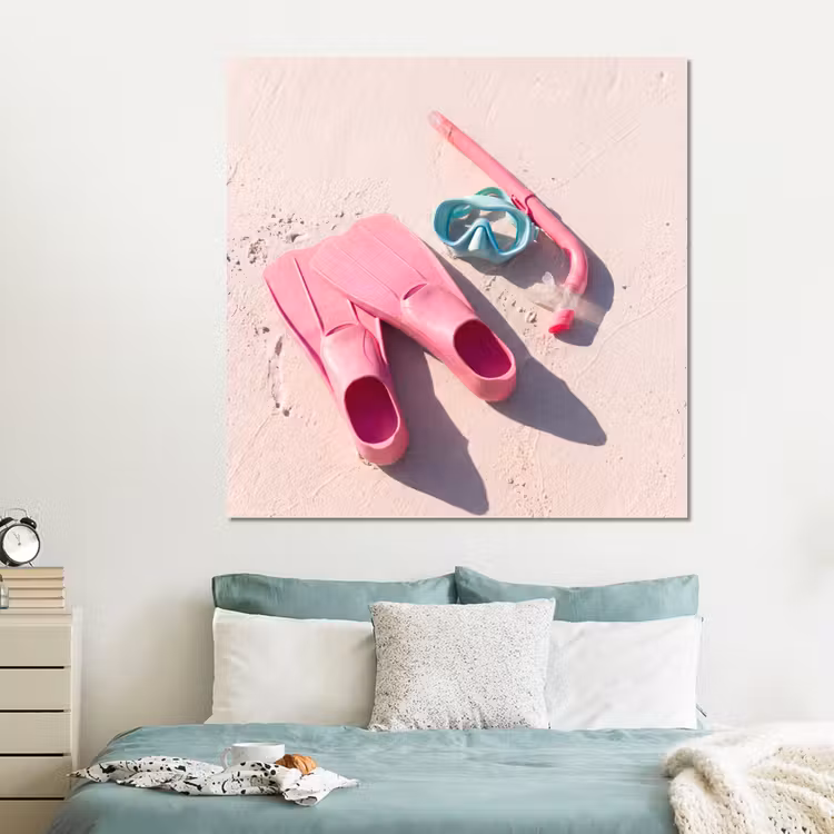 Forex - Snorkelset - Strand - Zomer - Roze — 2