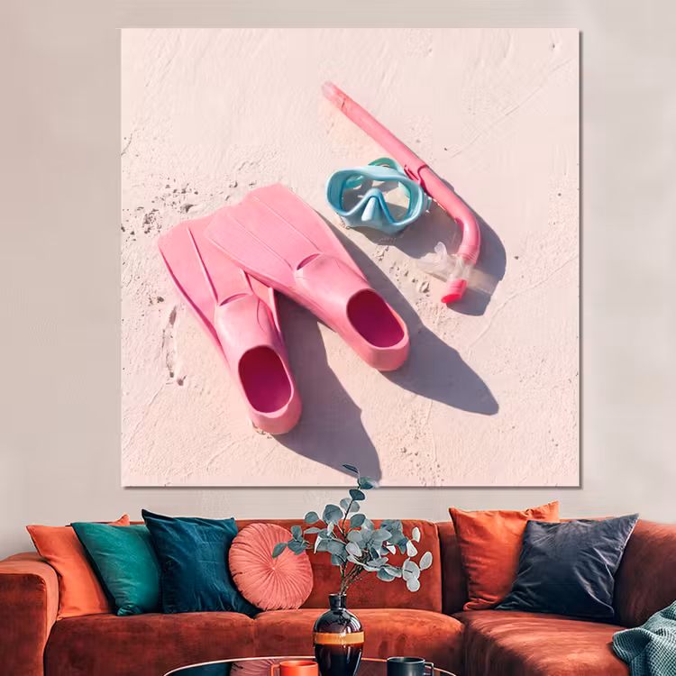 Forex - Snorkelset - Strand - Zomer - Roze — 3