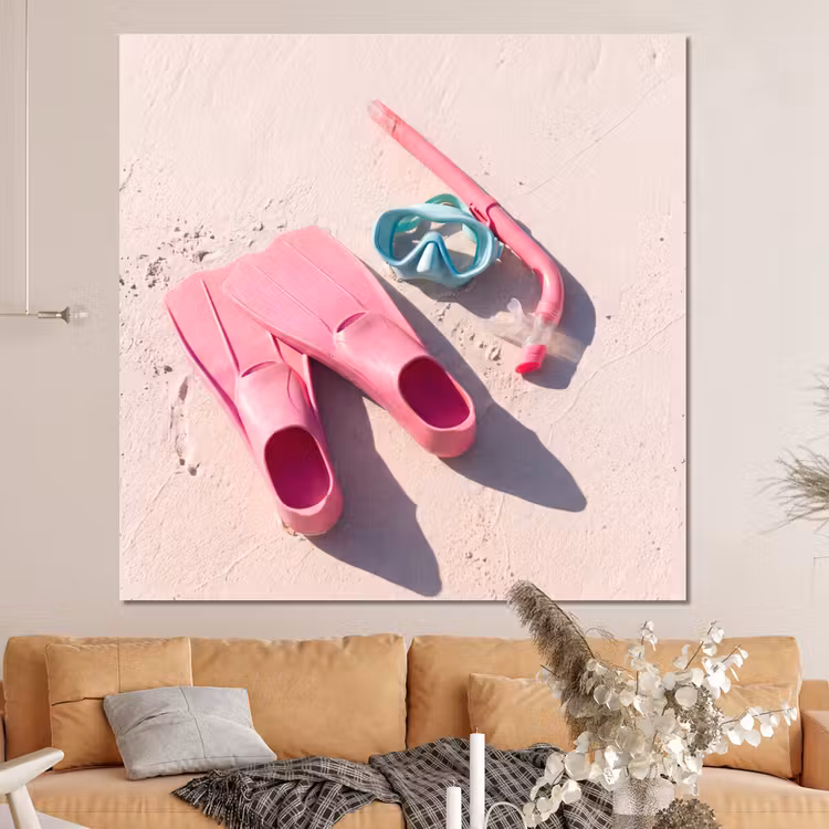 Forex - Snorkelset - Strand - Zomer - Roze — 4
