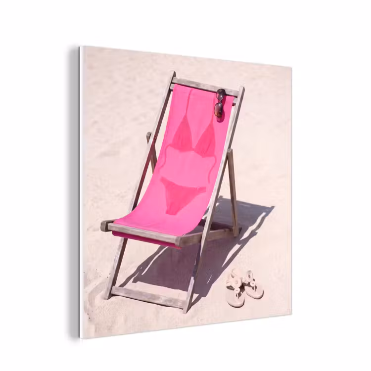 Forex - Strand - Ligstoel - Badkleding - Zomer - Roze — 1