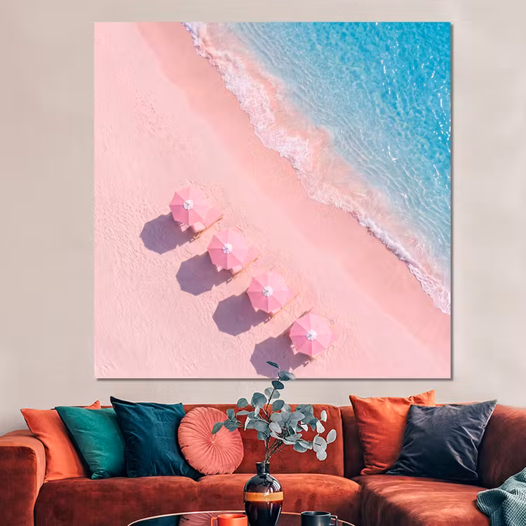 Forex - Strand - Roze zand - Zee - Zomer - Natuur — 3