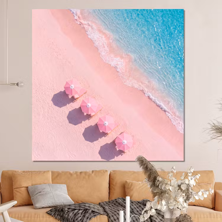Forex - Strand - Roze zand - Zee - Zomer - Natuur — 4