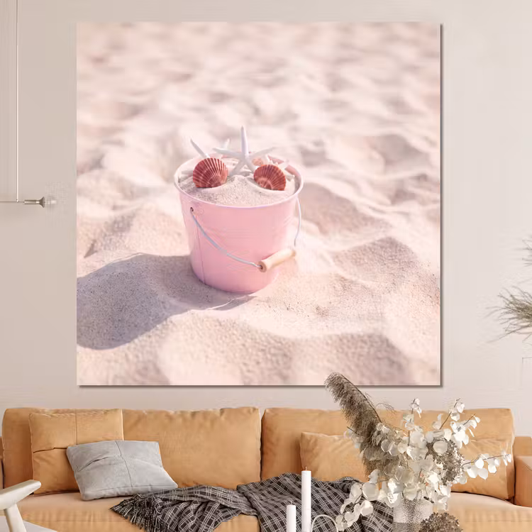 Forex - Strand - Schelpen - Zomer - Roze - Decoratie — 4