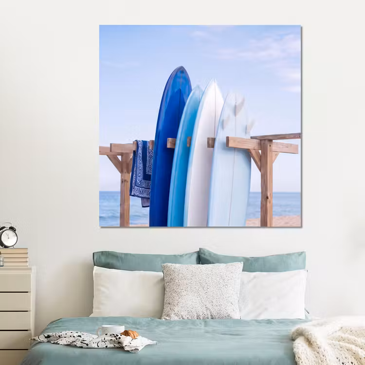 Forex - Surfplank - Strand - Zomer - Blauw - Water — 2