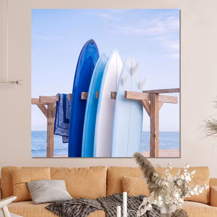 Forex - Surfplank - Strand - Zomer - Blauw - Water — 4