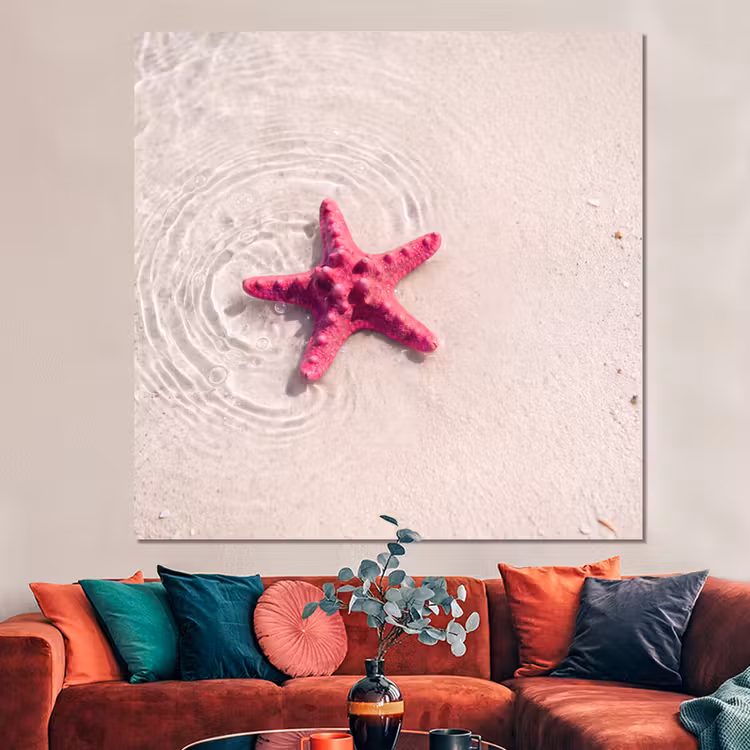 Forex - Zeeleven - Zeester - Strand - Roze - Water — 3