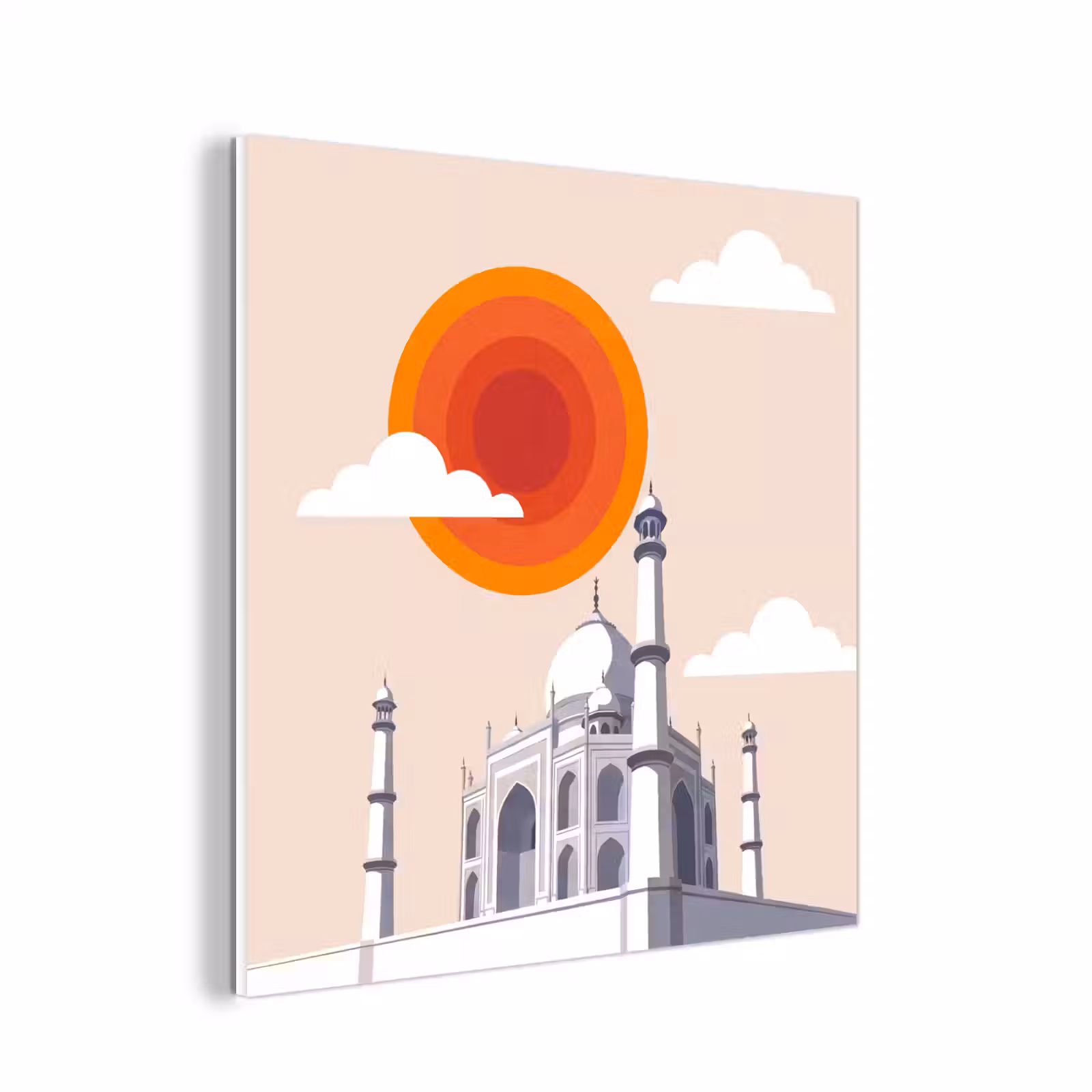 Forex - Taj Mahal - Zon - Koepel - Architectuur - India - Grafisch — 1