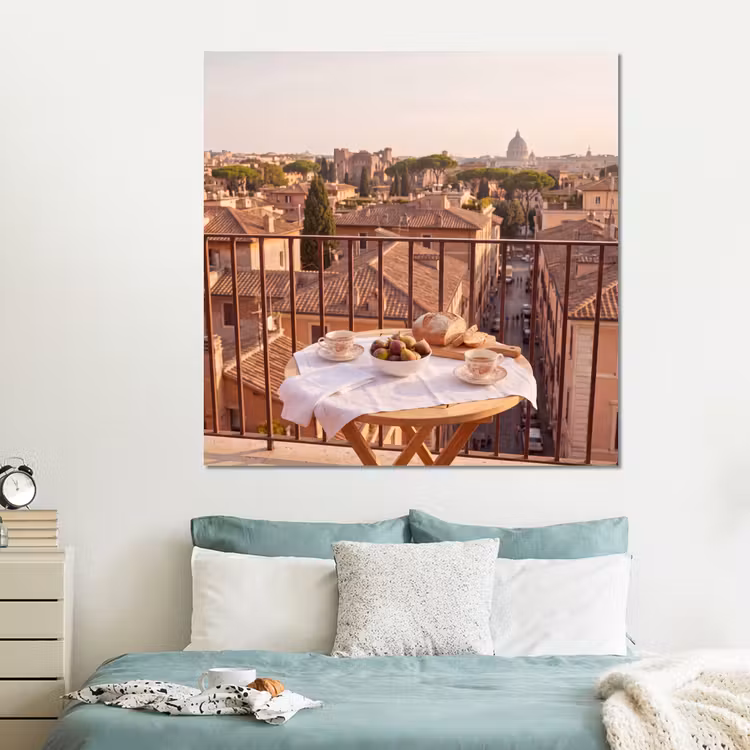 Forex - Eten - Ontbijt - Balkon - Stad - Zonsopgang — 2