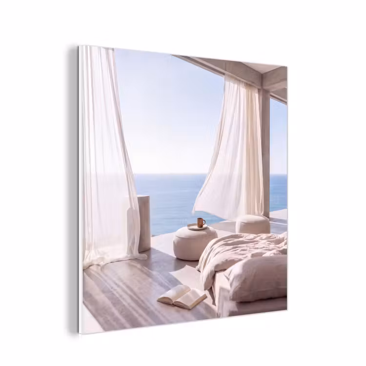 Forex - Interieur - Zeezicht - Modern - Rust - Beige — 1