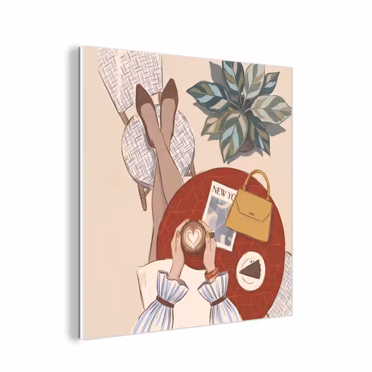 Forex - Mensen - Cafe - Koffie - Stadsleven - Modern — 1