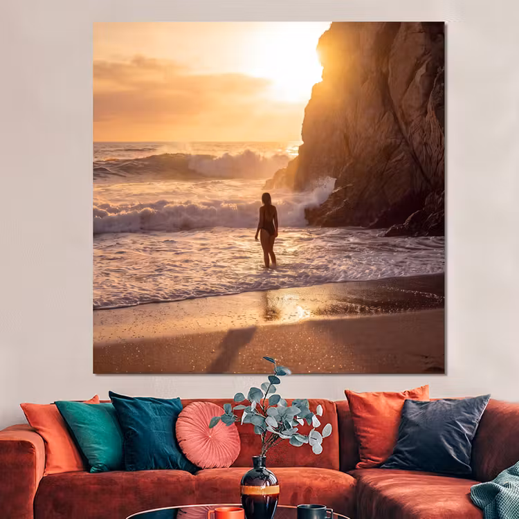 Forex - Mensen - Oceaan - Zonsondergang - Kust - Goud — 3