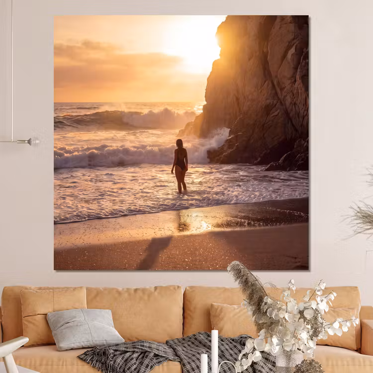 Forex - Mensen - Oceaan - Zonsondergang - Kust - Goud — 4