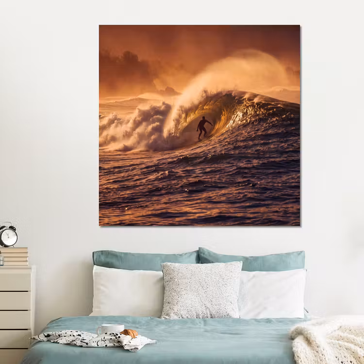 Forex - Surfer - Golf - Oceaan - Sport - Oranje — 2