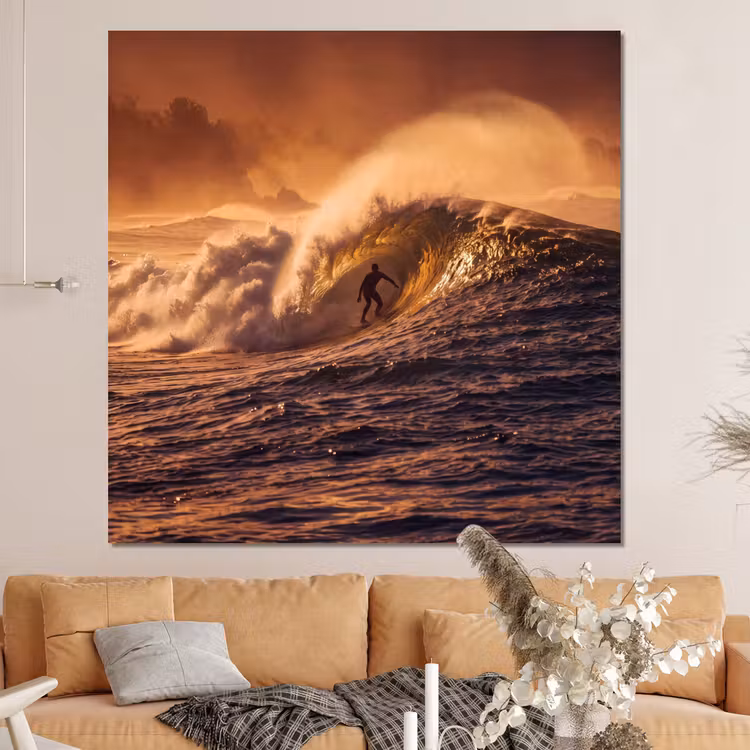 Forex - Surfer - Golf - Oceaan - Sport - Oranje — 4