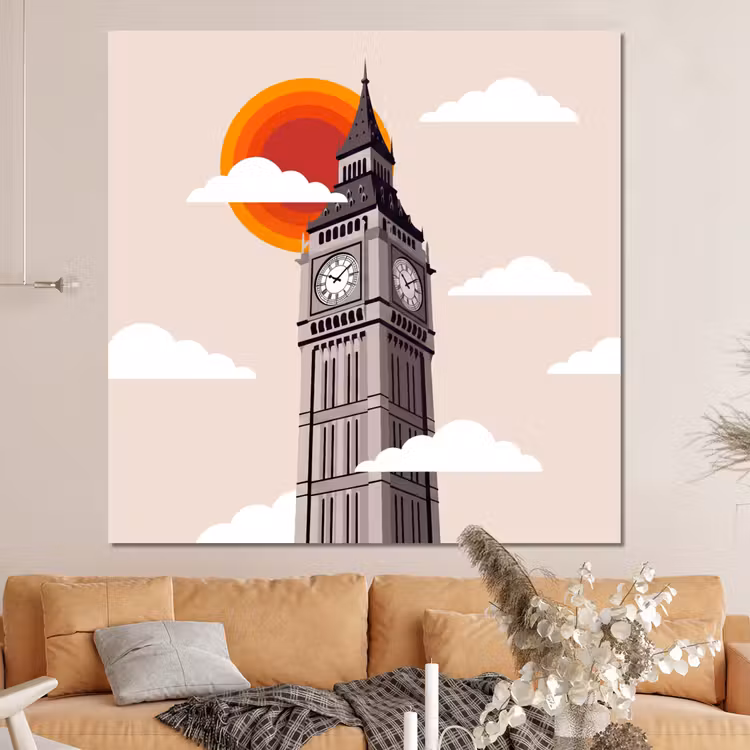 Forex - Toren - Klok - Londen - Architectuur - Retro — 4