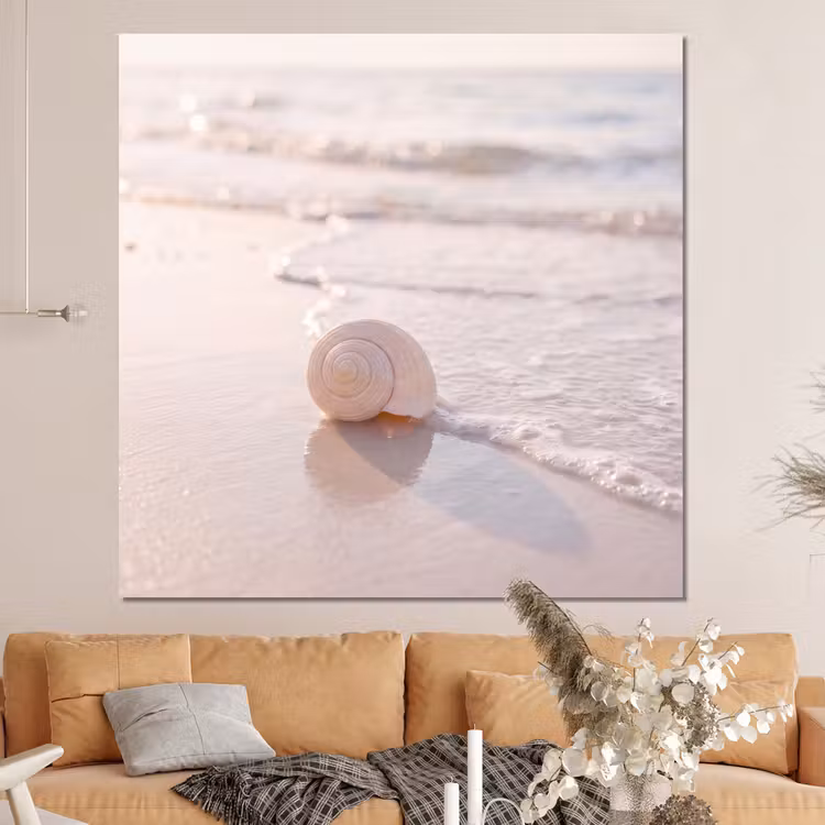 Forex - Zeeschelp - Strand - Zee - Natuur - Beige — 4