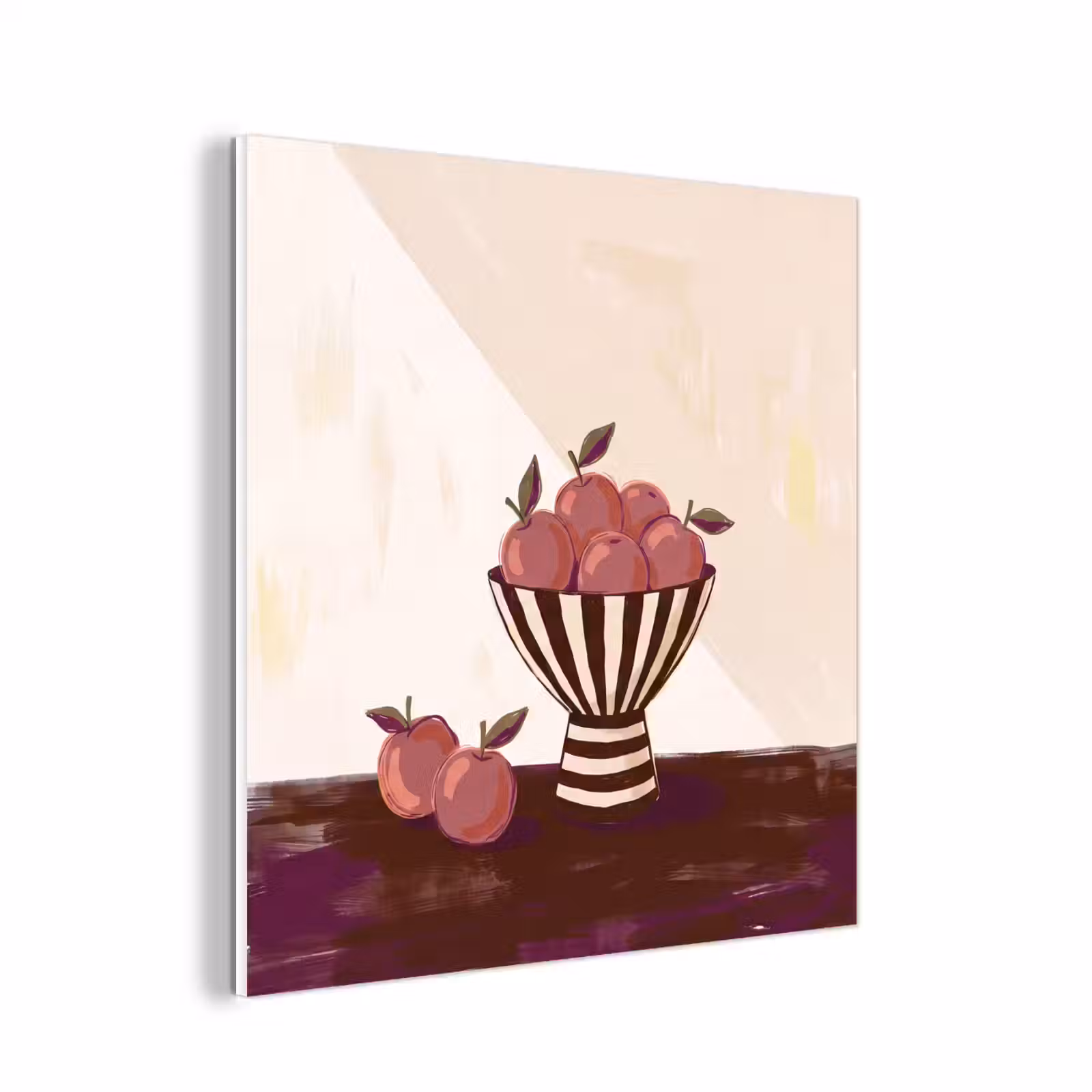 Forex - Eten - Schaal - Stilleven - Modern - Rood — 1