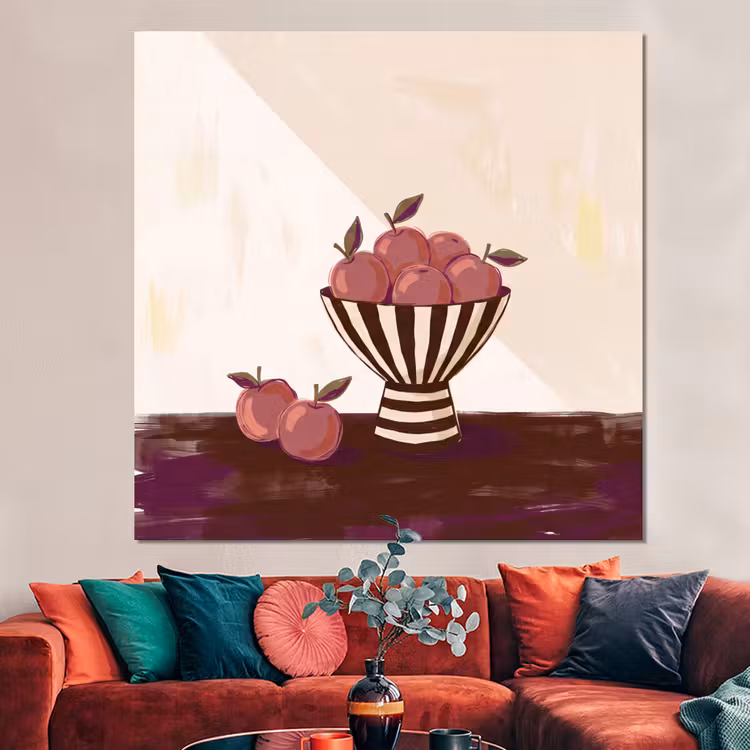 Forex - Eten - Schaal - Stilleven - Modern - Rood — 3
