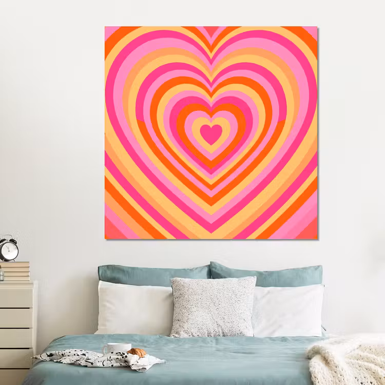 Forex - Hart - Concentrisch - Abstract - Liefde - Kleurrijk — 2