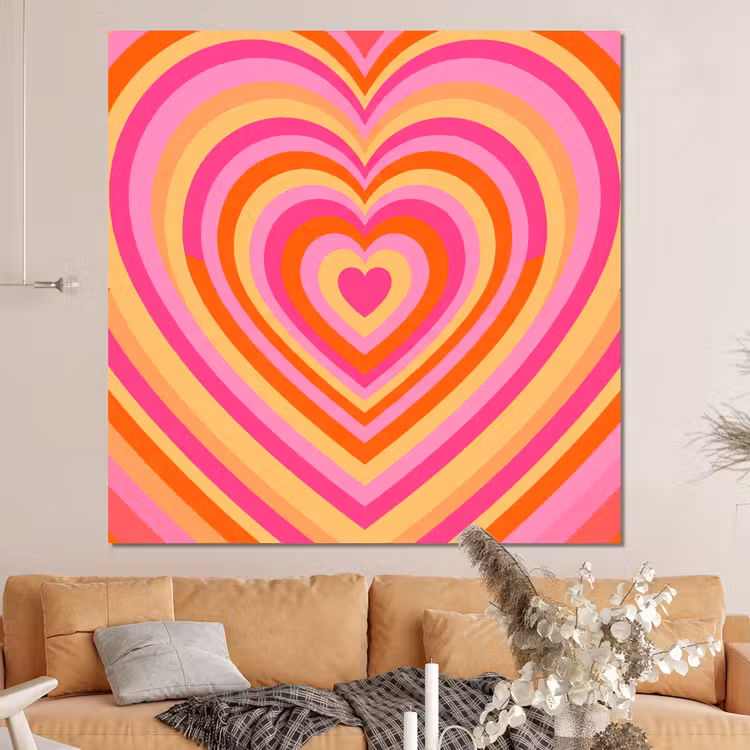 Forex - Hart - Concentrisch - Abstract - Liefde - Kleurrijk — 4